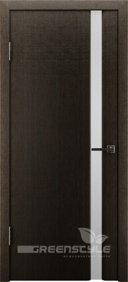 Межкомнатная дверь GLTriplex 1 Черный шелк