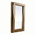 Пластиковое окно одностворчатое Лидер 70 мм 2 камерный стеклопакет ламинированное